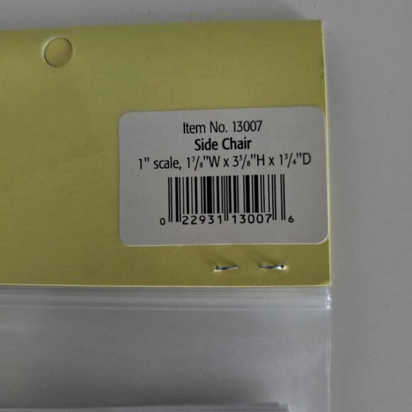 NWT Houseworks Shenandoah Designs Side Chair Doll House Miniature Kit - Picture 2 of 4